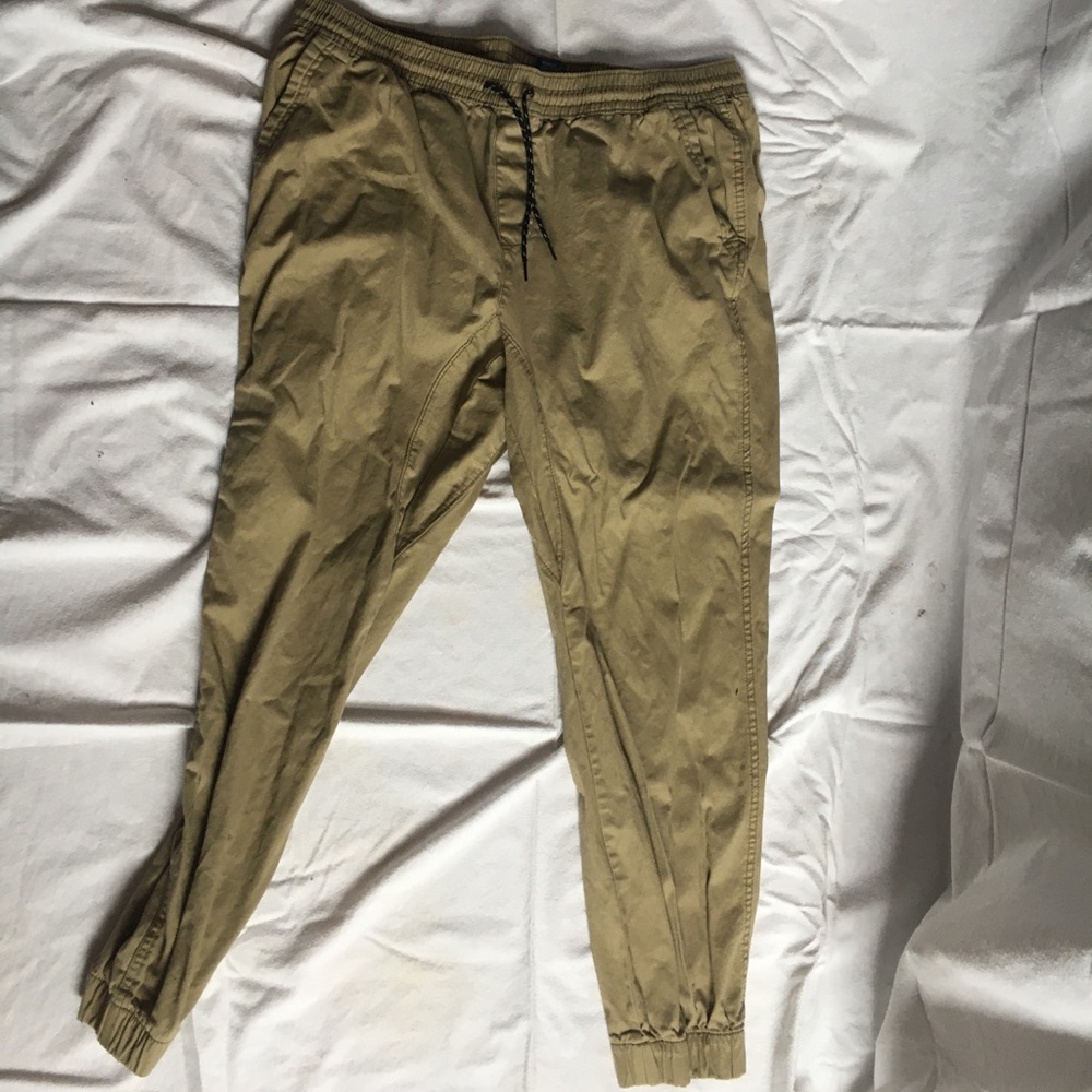 Khaki Joggers